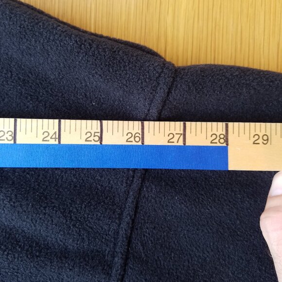 Columbia XL Full Zip Fleece Blue Black Jacket - Picture 10 of 13